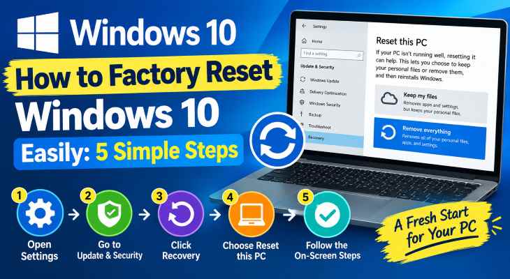 How to Factory Reset Windows 10