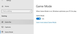 how to speed up windows 10 for gaming