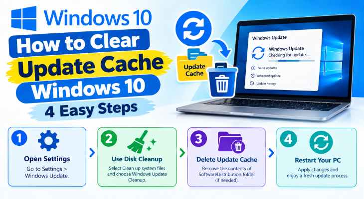 How to Clear Update Cache Windows 10