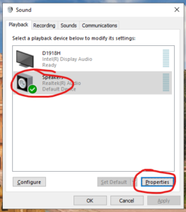 windows 10 audio static noise