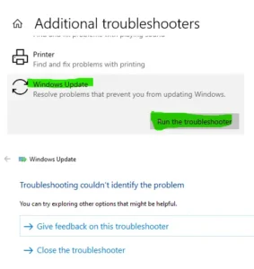 windows 10 updates fail to install