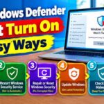 fix windows defender wont turn on