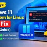 windows 11 subsystem for linux error fix