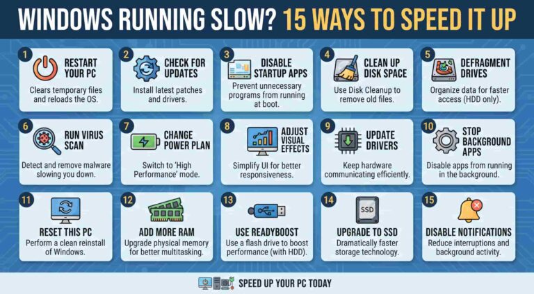 how to make Windows 10 run faster