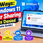 Fix Windows 11 Printer Sharing Access Denied